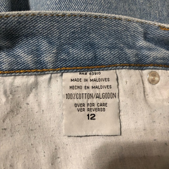 CLEARANCE Vintage Member’s Mark 90’s High Rise Size 12 Mom Jeans - Picture 7 of 8